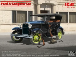 ICM 1/24 Ford Model A Gangster Car