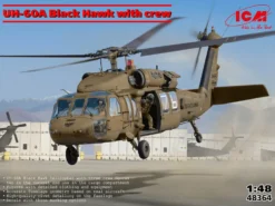 ICM 1/48 Sikorsky UH-60A Black Hawk with Crew