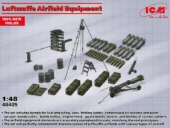 ICM 1/48 WWII Luftwaffe Airfield Equipment