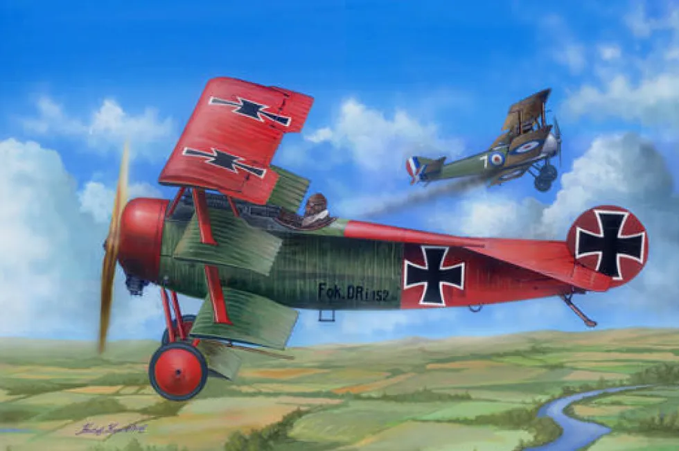 I Love Kit 1/24 Fokker Dr. I Model Kit