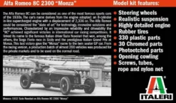 Italeri 1/12 Alfa Romeo 8C 2300 Monza