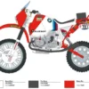 Italeri 1/9 BMW R80 GS 1000 Paris Dakar 1985