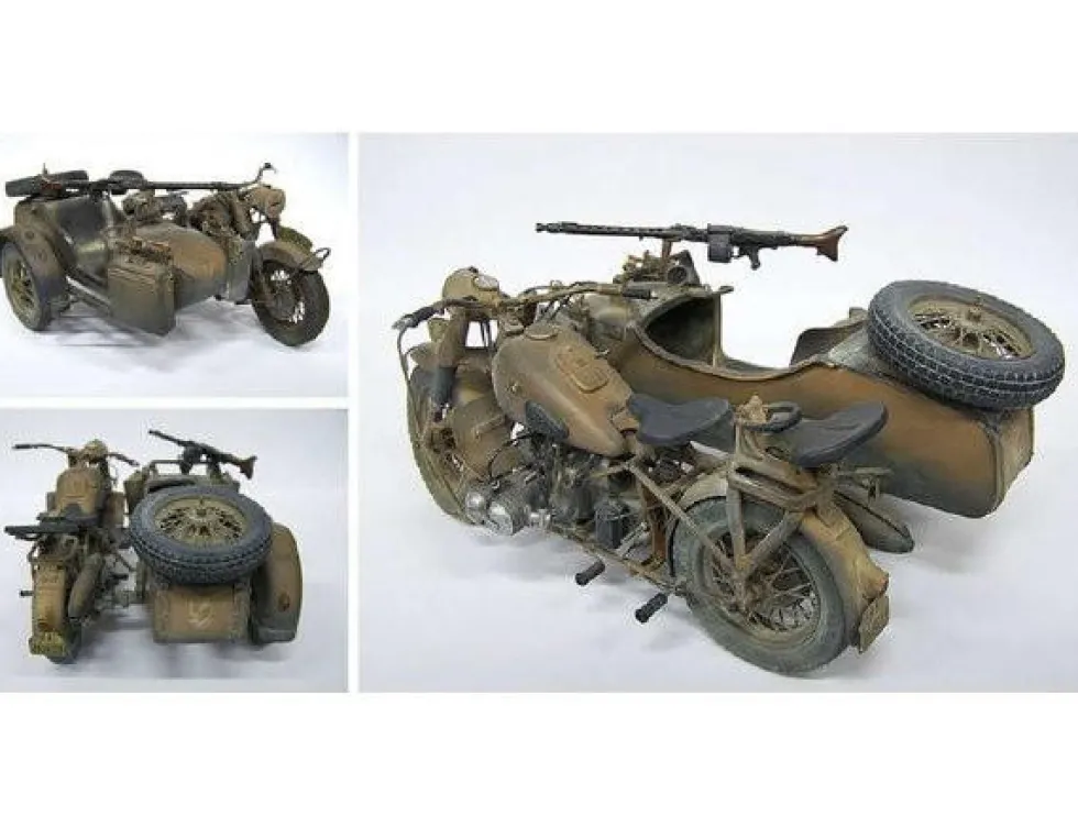Italeri 1/9 BMW R75 with Sidecar