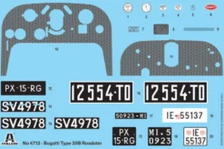Italeri 1/12 Bugatti Type 35B Roadster