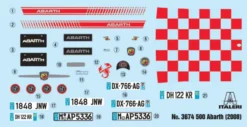 Italeri 1/24 Fiat 500 Abarth 2008
