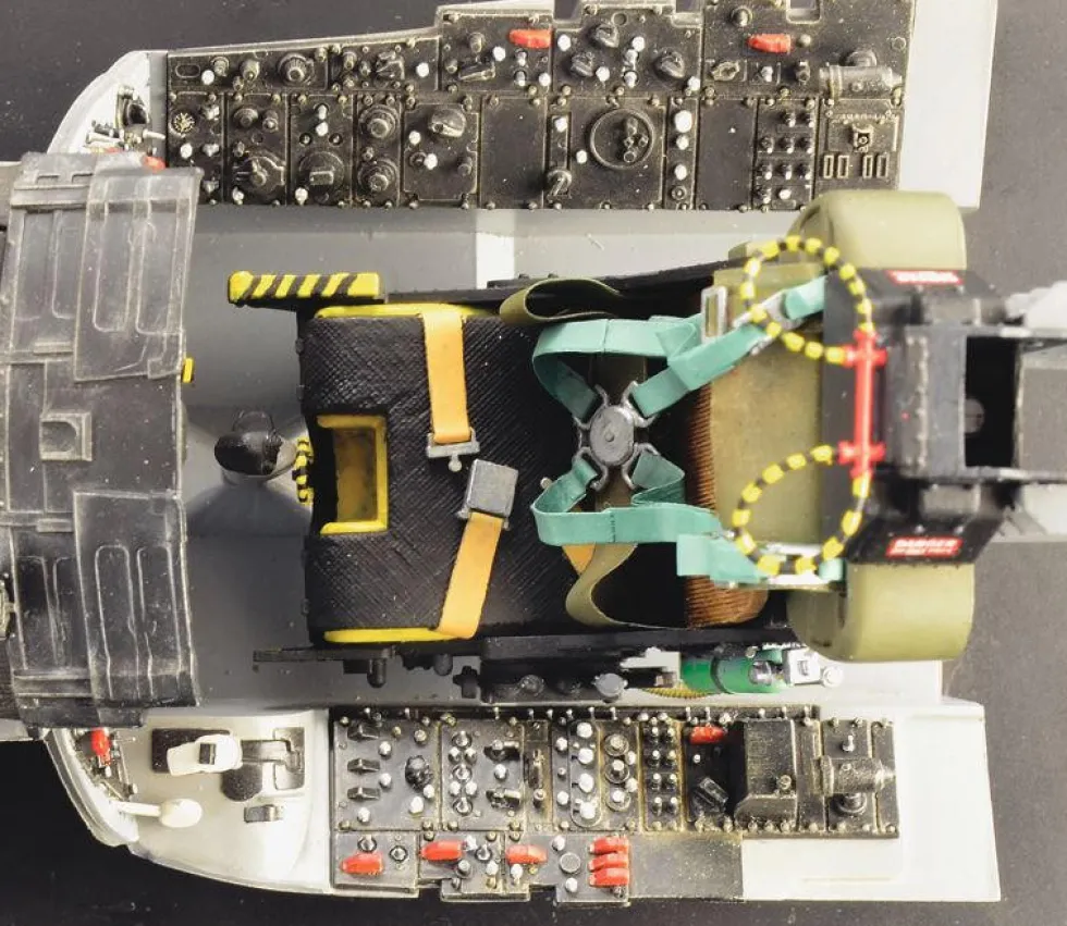 Italeri 1/12 Lockheed F-104G Cockpit