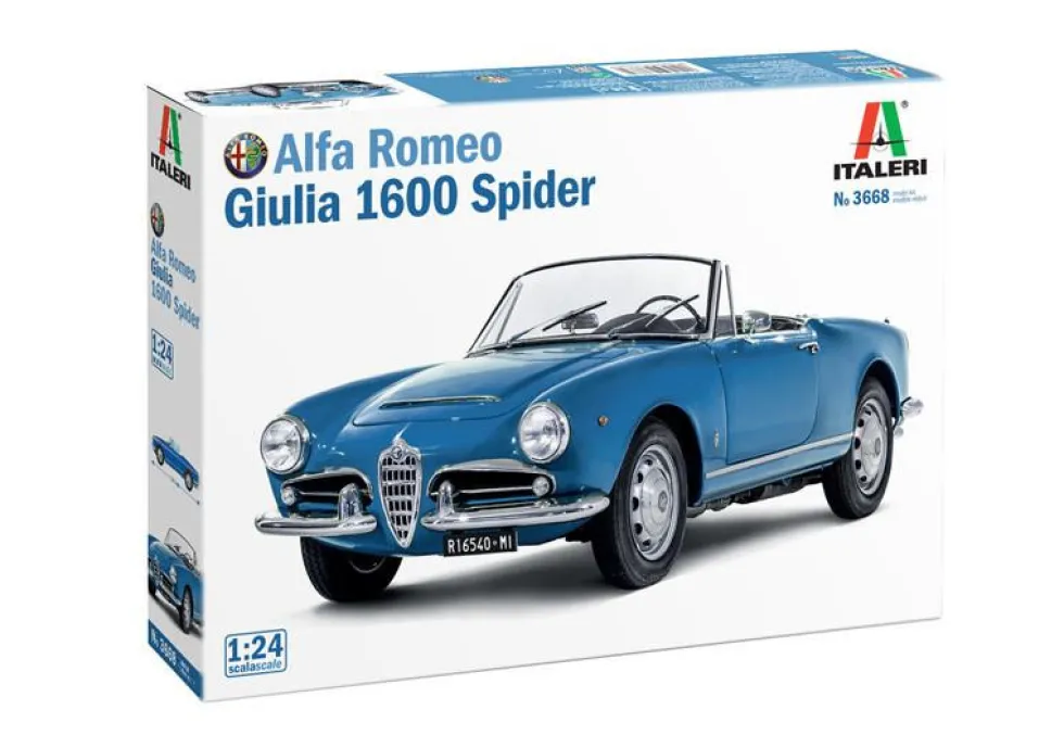 Italeri 1/24 Alfa Romeo Giulia 1600 Spider