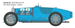 Italeri 1/12 Bugatti Type 35B - Targa Florio '28 / Monaco GP '30