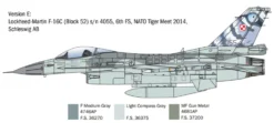 Italeri 1/48 Lockheed Martin F-16C Fighting Falcon Model Kit