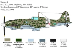Italeri 1/32 Macchi MC.202 Folgore Model Kit