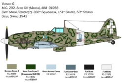 Italeri 1/32 Macchi MC.202 Folgore Model Kit
