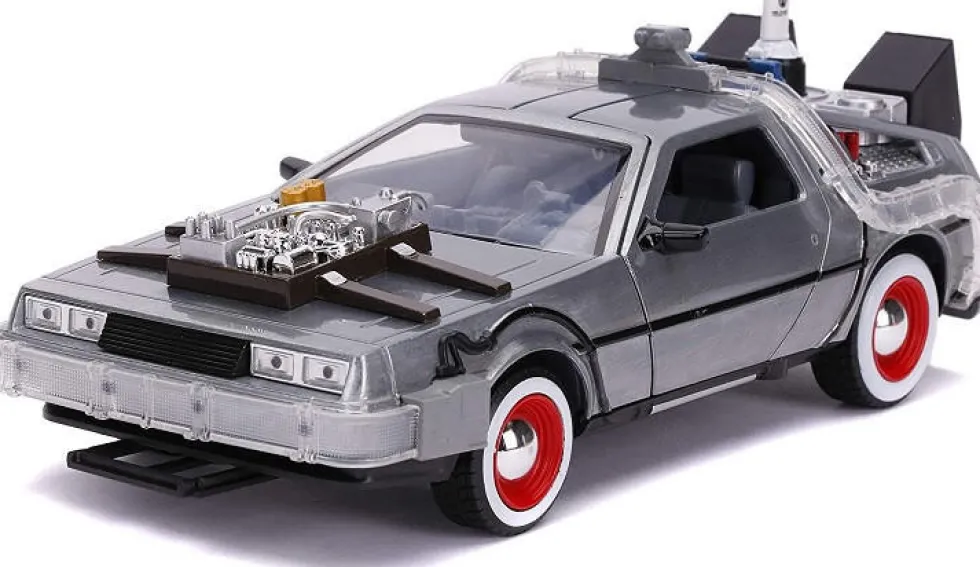 Jada 1/24 Back To The Future 3 DeLorean Diecast Model