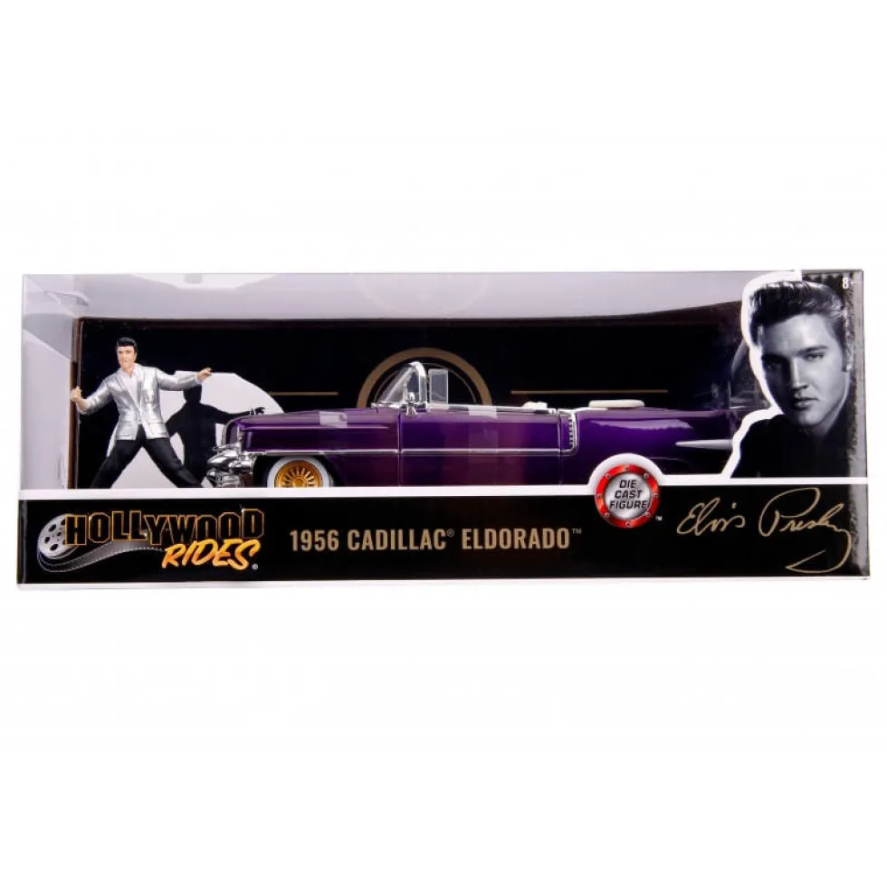 Jada 1/24 Elvis Presley 1956 Cadillac Eldorado With Figure