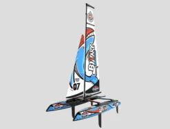 Joysway Binary V3 Cataraman Sailboat RTR W/Smart Sail Tech RC Boat