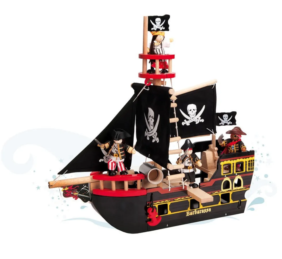 Le Toy Van Barbarossa Pirate Ship
