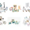 Le Toy Van Cherry Tree Hall Dolls House Bargain Bundle