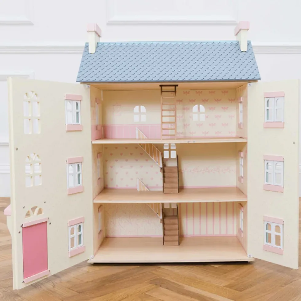 Le Toy Van Cherry Tree Hall Dolls House Bargain Bundle