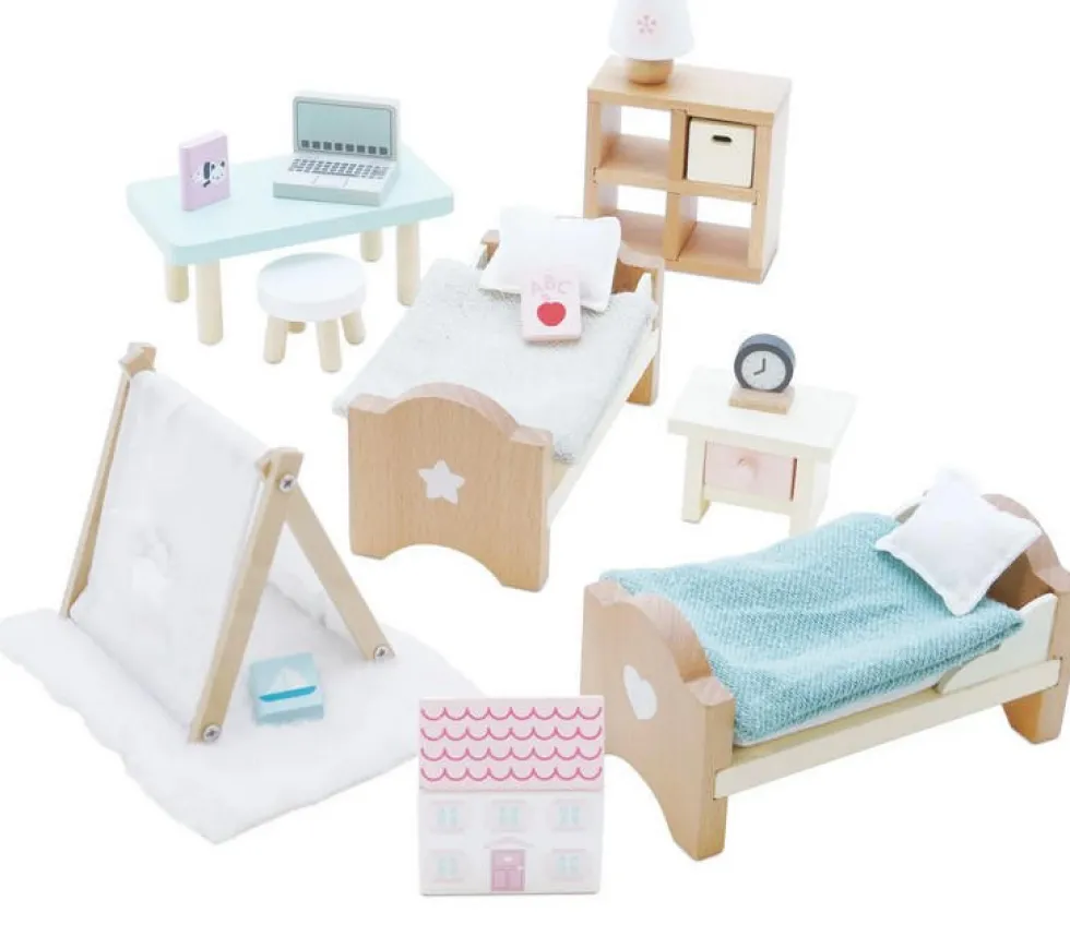 Le Toy Van Cherry Tree Hall Dolls House Bargain Bundle