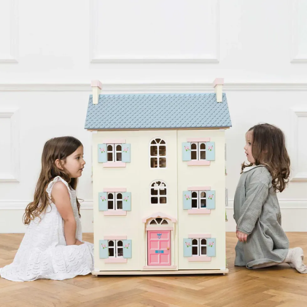 Le Toy Van Cherry Tree Hall Dolls House Bargain Bundle