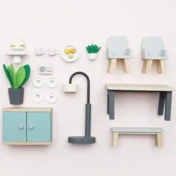 Le Toy Van Daisylane Dining Room Dolls House Furniture
