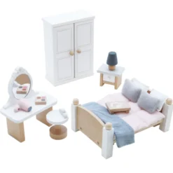 Le Toy Van Daisylane Master Bedroom Dolls House Furniture