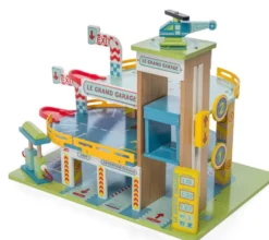 Le Toy Van Grand Garage Wooden Toy Garage