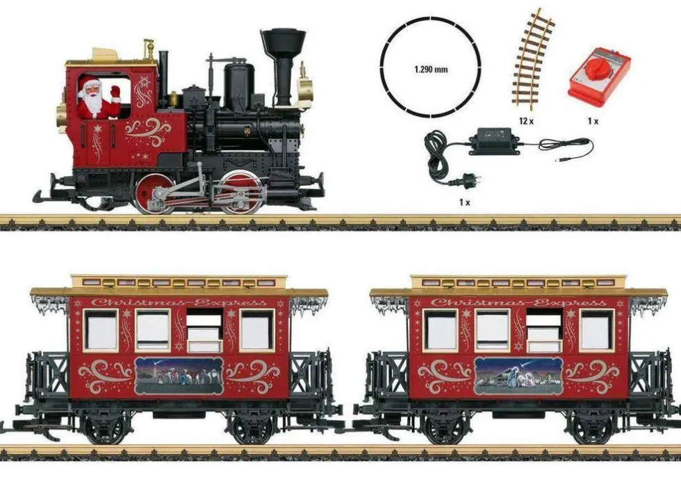 LGB Christmas Passenger Model Railway Train Set