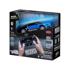 Maisto Bluetooth Diecast Bugatti Chiron Radio Controlled Car