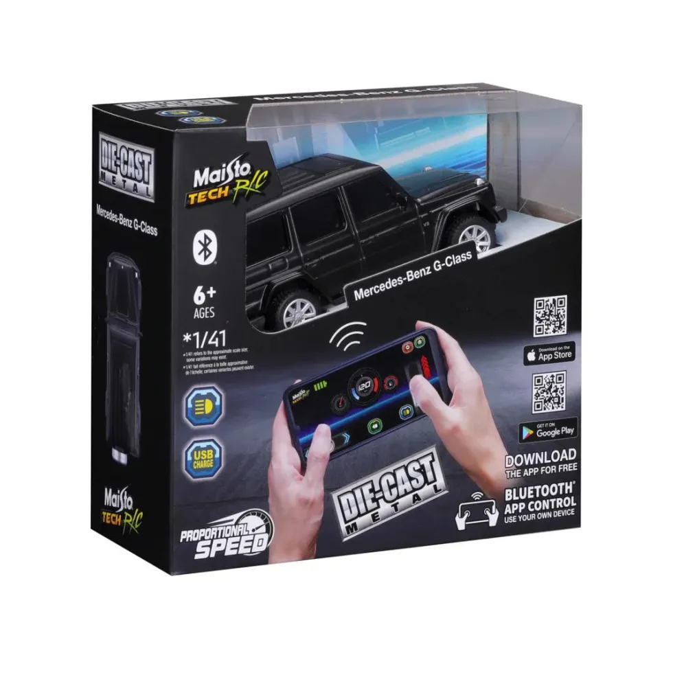 Maisto Bluetooth Diecast Mercedes G Class Radio Controlled Car
