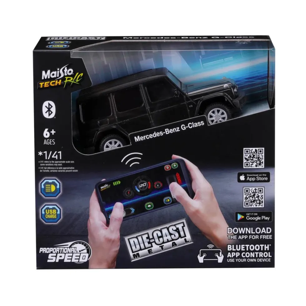 Maisto Bluetooth Diecast Mercedes G Class Radio Controlled Car