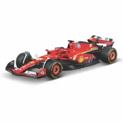 Maisto 1/41 Mini Metal Diecast RC F1 Racing Track And Ferrari 2024 Leclerc