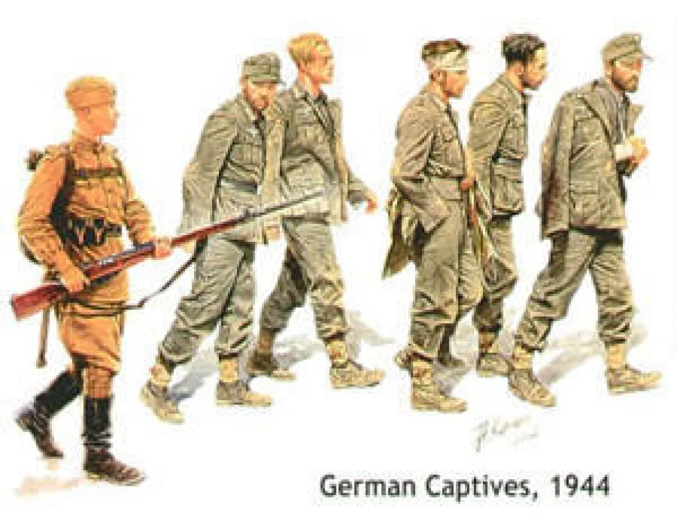 Master Box 1/35 German Captives 1944