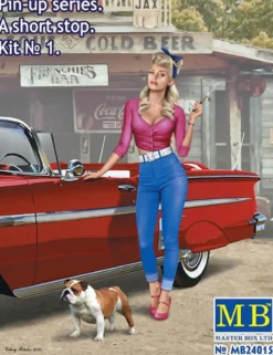 Master Box 1/24 Pin-Up Series - A Short Stop Kit 1