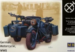 Master Box 1/35 WWII German BMW R75 Motorcycle