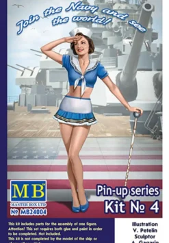 Master Box 1/24 Pin-Up Series Kit 4- Suzie