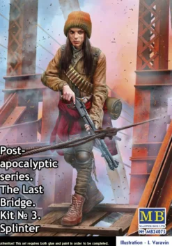 Master Box 1/24 Post-Apocalyptic Series - The Last Bridge Kit 3 - Splinter
