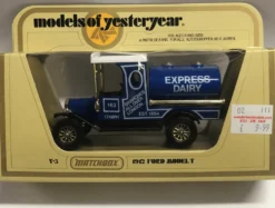 Matchbox Models of Yesteryear 1/35 1912 Ford Model T Express Dairy Tanker Truck (Y-3) Diecast Model