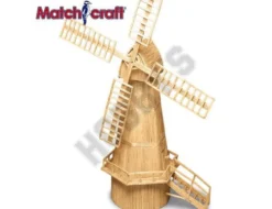 Matchcraft Dutch Windmill Matchstick Model