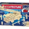 Matchitecture Fire Engine Matchstick Model