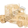 Matchitecture Trailer Truck Matchstick Model