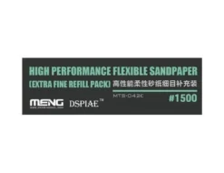 Meng Models Flexible Sand Paper 1500 Grit Refill (x6)
