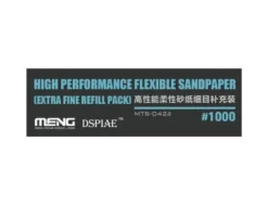 Meng Models Flexible Sand Paper 1000 Grit Refill (x6)