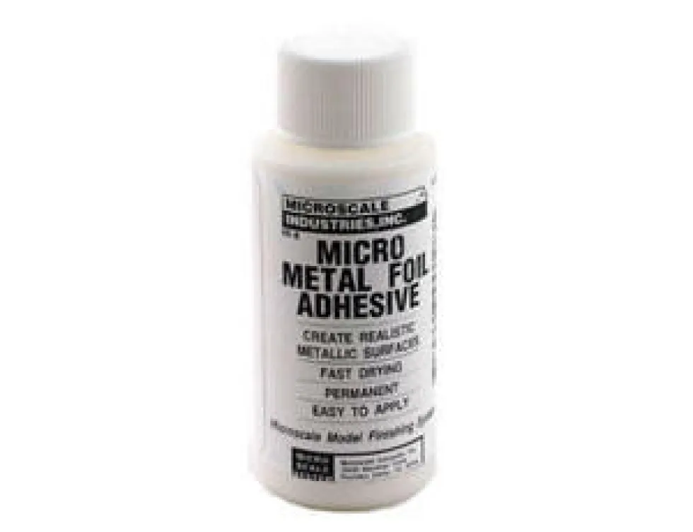 Microscale Metal Foil Adhesive