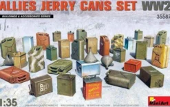 MiniArt 1/35 Allies Jerry Cans Set WWII Model Kit