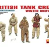 MiniArt 1/35 British Tank Crew Winter Uniform Model Figures