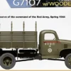 MiniArt 1/35 G7107 1.5t 4x4 Cargo Truck Wooden Body
