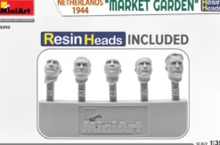 MiniArt 1/35 Market Garden Holland 1944 Resin Heads