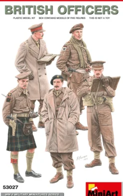 MiniArt 1/35 British Officers Special Edition
