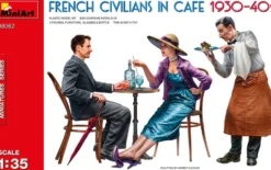 MiniArt 1/35 French Civilians in Cafe 1930-1940s Model Figures
