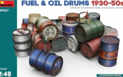 MiniArt 1/48 Fuel & Oil Drums 1930-1950s